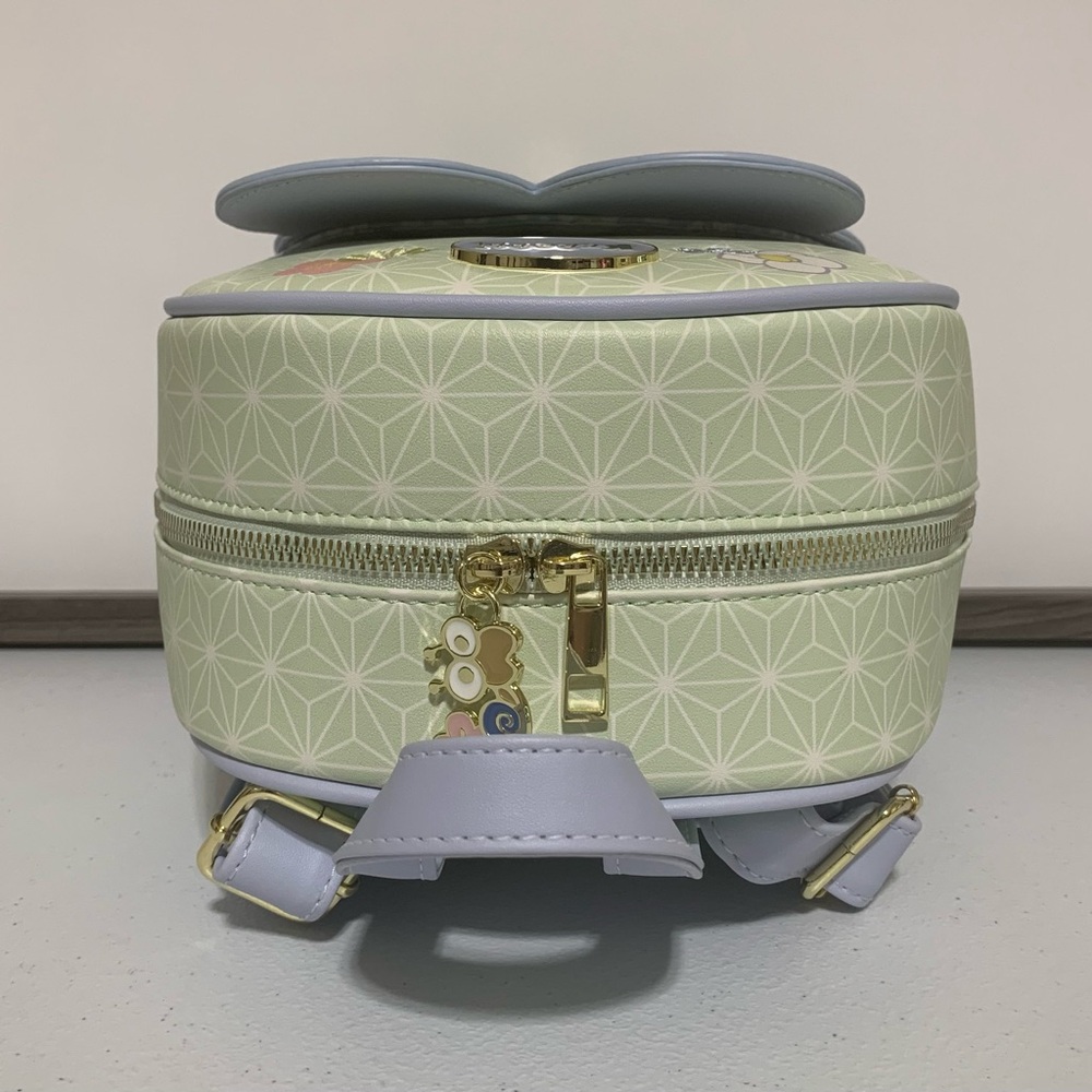 Her Universe Keroppi Wagara Kimono Mini Backpack & Mini Wallet-New - Picture 9 of 13